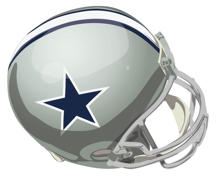 Dallas Cowboys 1964-1966 Helmet Logo cricut iron on